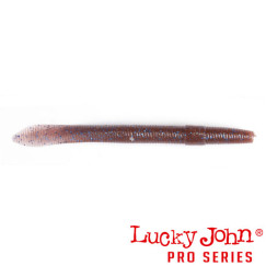 Силиконовая приманка Lucky John Pro Series Wacky Worm Fat 14.50 (14.5см,8гр,упаковка 6 шт) цвет S19