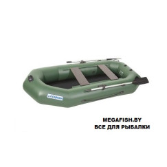 Лодка гребная под мотор Лоцман Профи 260 РС (реечная слань)