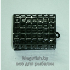 Кормушка  для фидера прямоугольная металлическая 130г