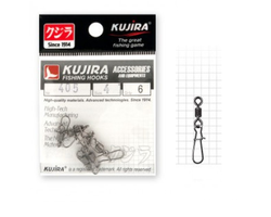 Вертлюг с застежкой KUJIRA 405BN №10 (8шт)