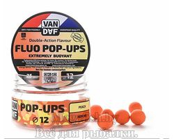 Бойлы Pop-Up Van Daf Персик 12мм