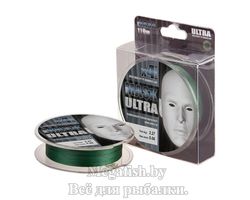 Шнур Akkoi Mask Ultra X4 Green 110м 0,08мм