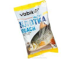 Прикормка зимняя Vabik ICE Roach (коричневая) Плотка в холодной воде 0.75 кг