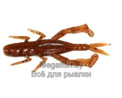 Силиконовая приманка Jackall DRAGON BUG 3 (7,6 см, упаковка — 7 шт.) цвет EB.RED-FL.