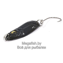 Колеблющаяся блесна Megabass Spoon-X 3 (3см,3гр) цвет black