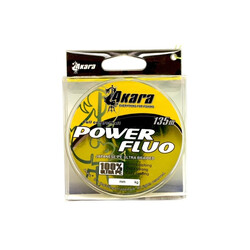 Шнур плетёный Akara Power Fluo 135 m 0,18 mm