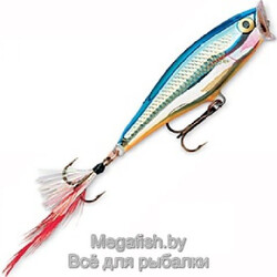 Воблер Rapala Skitter Pop SP09 (9см,14гр,0м) цвет SB