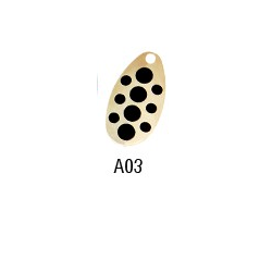 Вращающаяся блесна Akara  Lite Series Spin Bee 1 (3.5гр) цвет A03