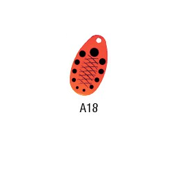 Вращающаяся блесна Akara  Lite Series Spin Bee 2 (5.5гр) цвет A18