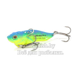 Блесна  STRIKE PRO -  Cyber Vibe 35 (JG-005A)  A172FL светящийся