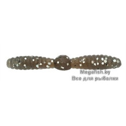 Megabass-Cats-kill-worm-Smoke-Silver-Glitter