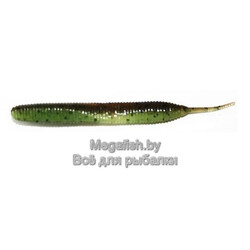 Силиконовая приманка Keitech Sexy Impact 3.8 (9.6см,3.1гр,упаковка 10 шт) цвет 401  Green Pumpkin Chartreuse