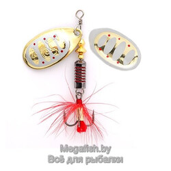 Вращающаяся блесна lucky John Bonnie Blade 05 13.4 ( 13.4гр) цвет 002 в блистере