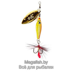 Вращающаяся блесна Lucky John Trian Blade Long 09.0 (9гр) цвет 001