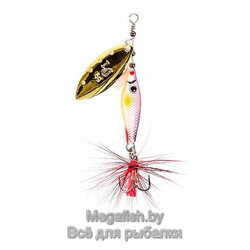 Вращающаяся блесна Lucky John Trian Blade Long 06.0 (6гр) цвет 002