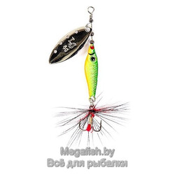 Вращающаяся блесна Lucky John Trian Blade Long 09.0 (9гр) цвет 008