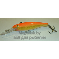 Воблер Rapala  Minnow  Rap 7  (7см 6г 1,2-2,7м) floating цвет GFR (Gold Fluorescent Red)