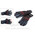 Перчатки Tagrider TR 2102-4 неопреновые 3 откидных пальца XL