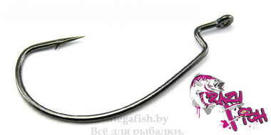 Офсетный крючок Crazy Fish Wide Range Offset Hook WROH 1/0