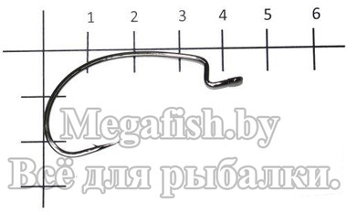 Крючок Decoy  Kig Hook Worm 17 №3/0