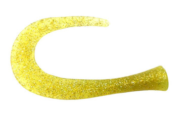 Хвост для джеркбейта Strike Pro Guppie EG-208T chartreuse glitter