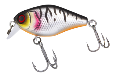 Воблер Jackall Chubby 41SR F (5.5 гр; 4.1 см; 0.6-1 м) uv mat silver tiger