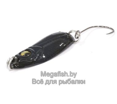 Колеблющаяся блесна Megabass Spoon-X 3 (3см,3гр) цвет black