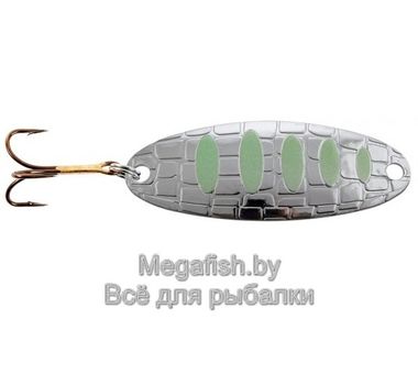 Колеблющаяся блесна Lucky John Croco Spoon Shallow Water Concept (10гр, 69мм)...