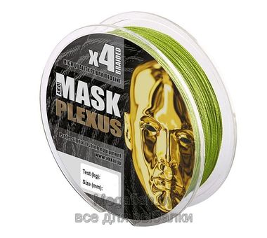 Шнур Akkoi Mask Plexus 125м 0,12мм green MPG/125-0,12 - 4,54 кг