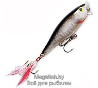 Воблер Rapala Skitter Pop SP09 (9см,14гр,0м) цвет S