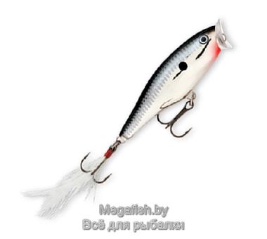 Воблер Rapala Skitter Pop SP05 (5см,7гр,0м) цвет CH