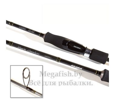 Удилище спиннинговое Akara Black Shadow 762MLF TX-30 (2,3м; 3,5-10,5г.) 2