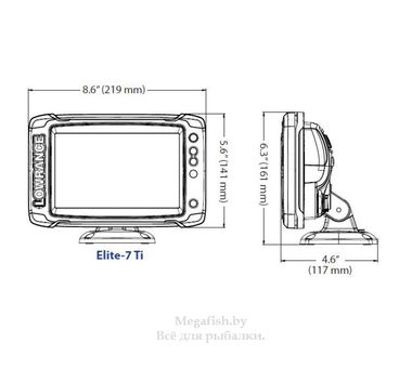 Эхолот Lowrance Elite-7 Ti 4