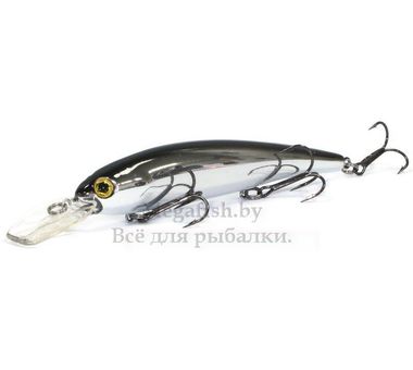 Воблер Bandit Walleye Shallow (12см 17,5гр 2.4-3,6м) floating 31 Chrome Black...