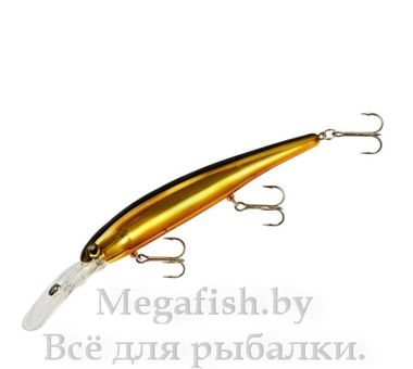 Воблер Bandit Walleye Shallow (12см 17,5гр 2.4-3,6м) floating 62 Gold Black