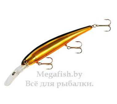 Воблер Bandit Deep Walleye (12 см; 17.5 гр; 6-8.1 м) 62 Gold Black