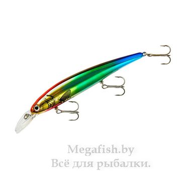 Воблер Bandit Walleye Shallow (12см 17,5гр 2.4-3,6м) floating 69 Green Clown