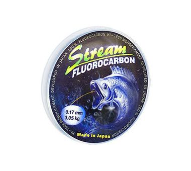 Леска Stream fluorocarbon 25 м, 0.10