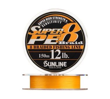 Шнур плетёный Sunline Super PE 8 Braid Диаметр: #2.0 / 9.0 kg.