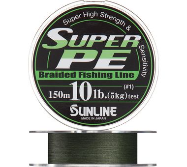 Шнур плетёный Sunline Super PE 150m Диаметр: 0.8. / 4 kg.