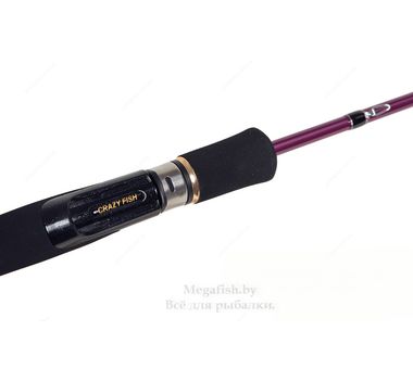 Удилище спиннинговое Сrazy Fish Ebisu Violet S712L (3-7гр) 215см 7