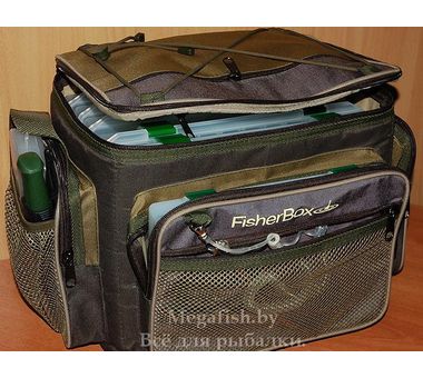 Сумка рыболова Fisherbox C102 (с 4 коробками в комплекте) 6