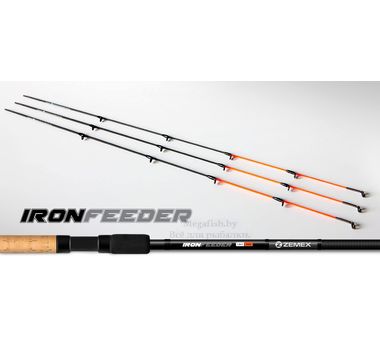 Фидерное удилище Zemex Iron Flat Method Feeder 13" (до 140гр) 3.9м 12