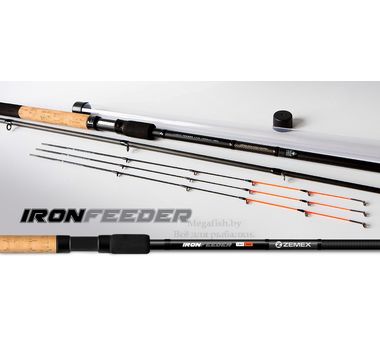 Фидерное удилище Zemex Iron Flat Method Feeder 13" (до 140гр) 3.9м 13