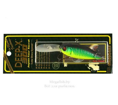 Воблер Megabass Deep-X 300(7.5см, 21гр, 4.6м)  Цвет:Mat Tiger 2