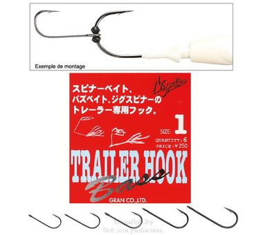 Крючок Varivas Trailer Hook (в упаковке 6шт) №1 3