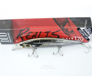 Воблер DUO Realis Jerkbait 120SP (12см, 18гр, 1.5-2.0м) suspending SW DST0804...