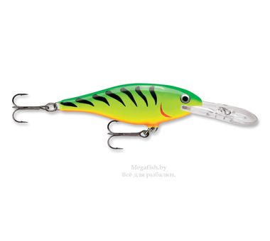 Воблер Rapala Shad Rap SR07 (8гр, 7см 1.5-3.3м) floating FT