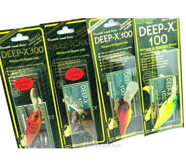 Воблер Megabass Deep-X 100 (9,6гр, 5,8см, 2,5-3,5м) floating GG Bass 5