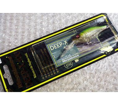 Воблер Megabass Deep-X 100 (9,6гр, 5,8см, 2,5-3,5м) floating SB Hot tiger 3